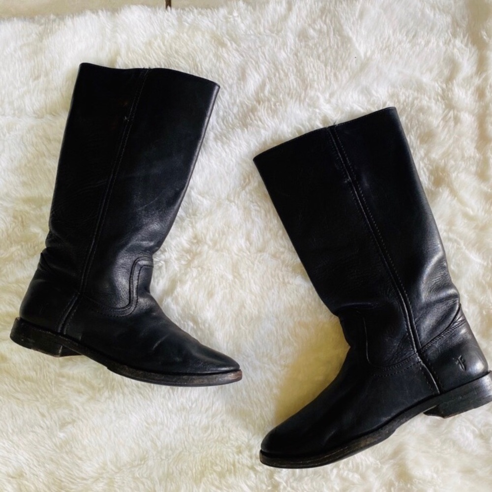 Leather FRYE riding boots